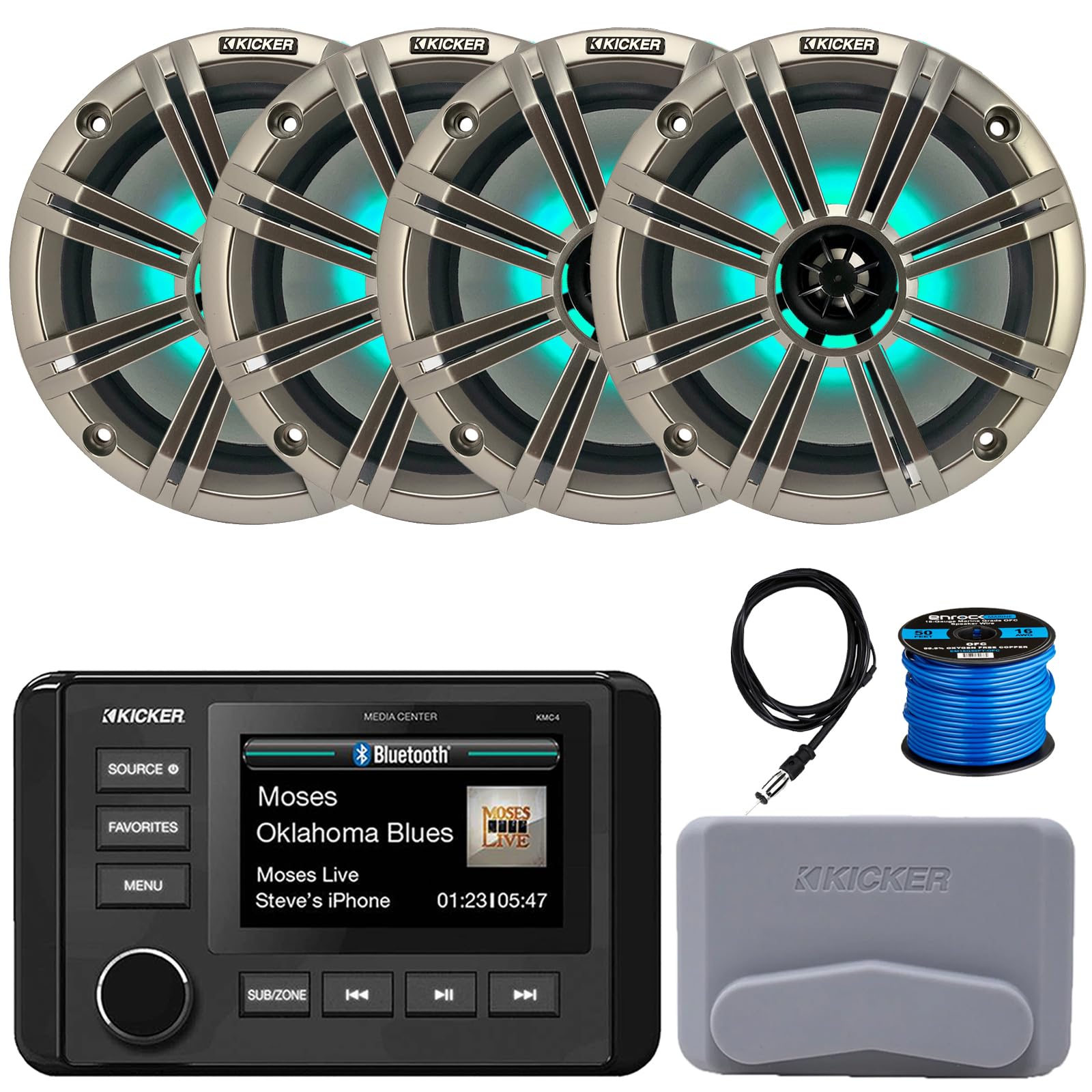 Amazon.com: Kicker 51KMC4 3